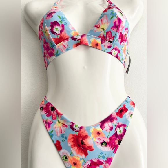 Victoria Secret Floral Bikini Set - Picture 4 of 9